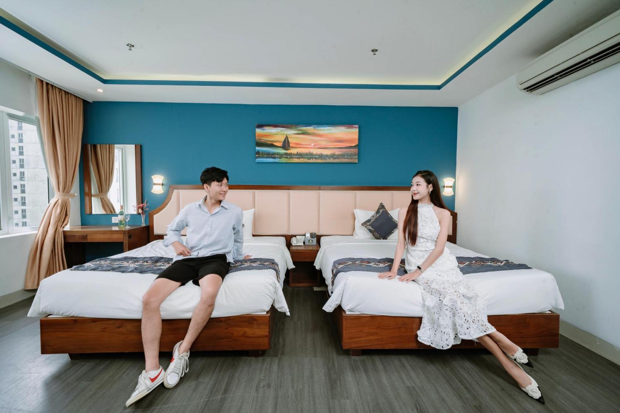 דה נאנג Tgt Beach Hotel מראה חיצוני תמונה