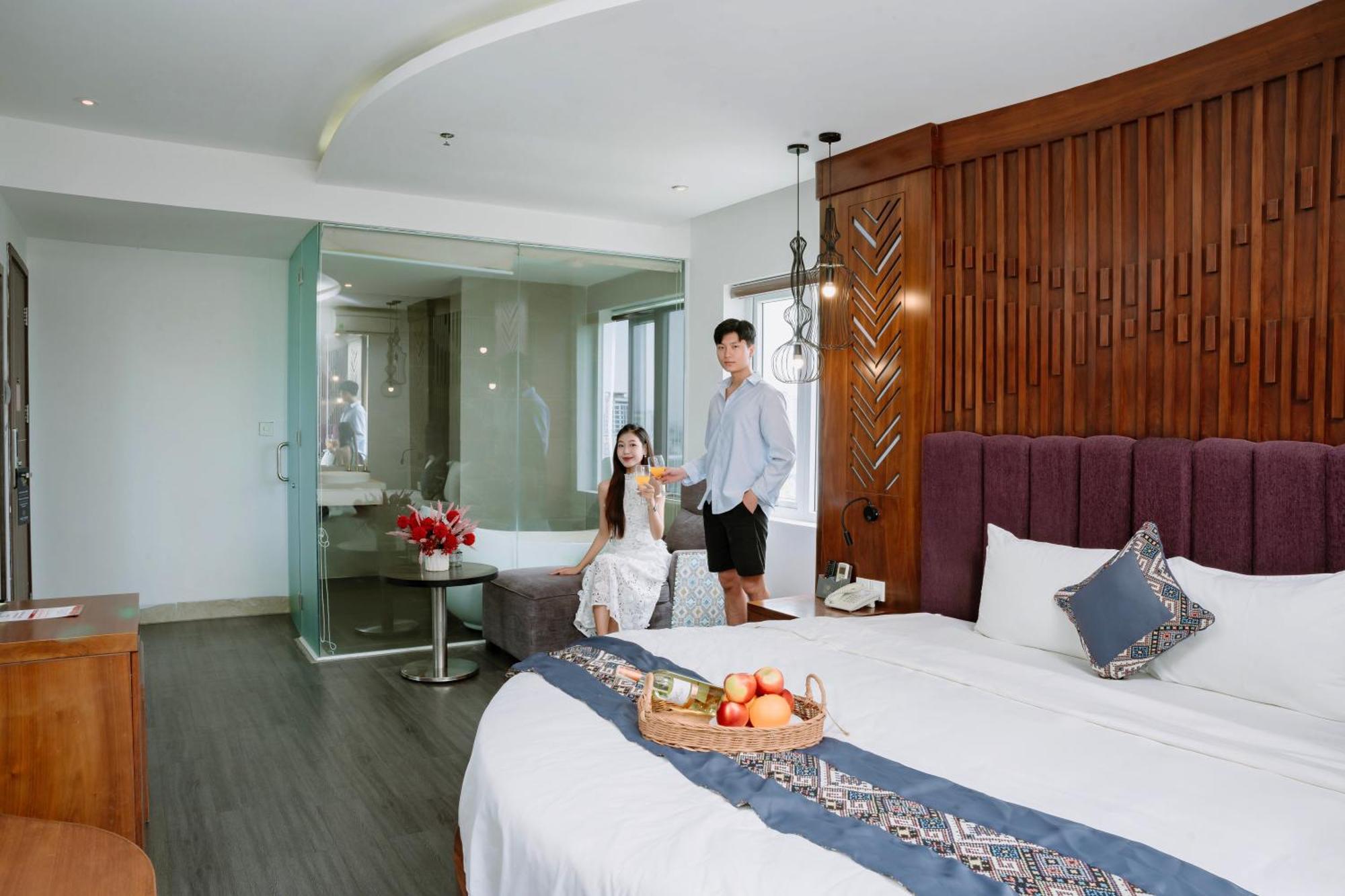 דה נאנג Tgt Beach Hotel מראה חיצוני תמונה